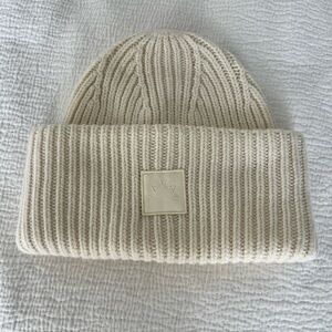Varley Cresta Rib Beanie Wool Cream